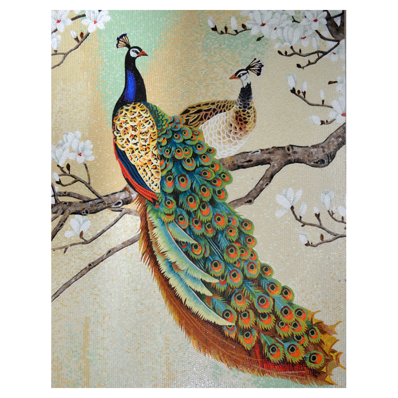 Картина павлин гончарова