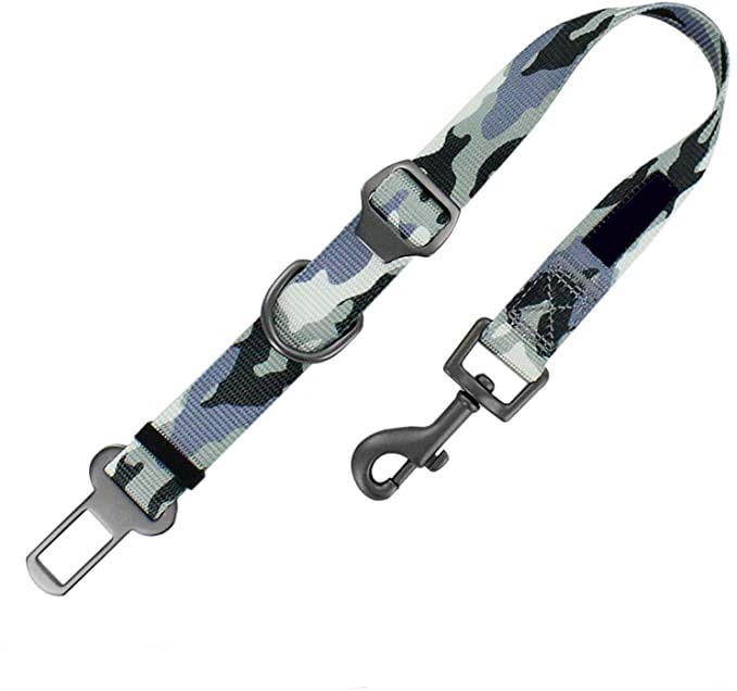 Собака ремень безопасности с удерживающая лямка для перевозки домашних животных Регулируемый ремень для дрессировки собак нейлон