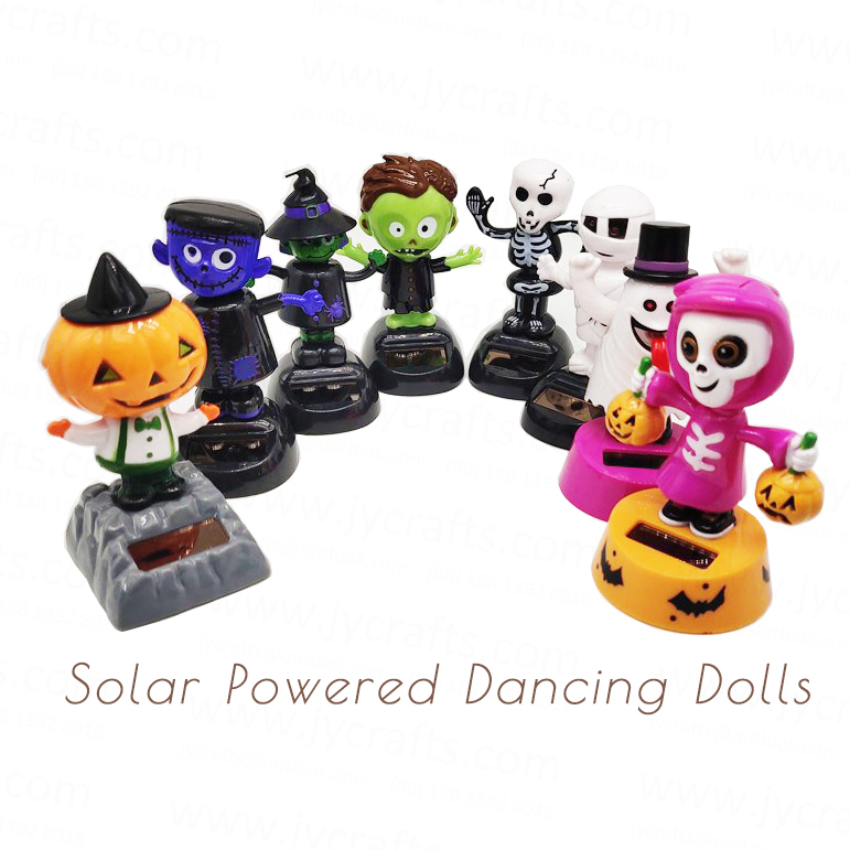 Милый Рождественский подарок, кукла в виде тыквы, ведьмы, призрака, танцующие забавные игрушки на солнечной батарее для стола | Хэллоуин | Праздничное украшение