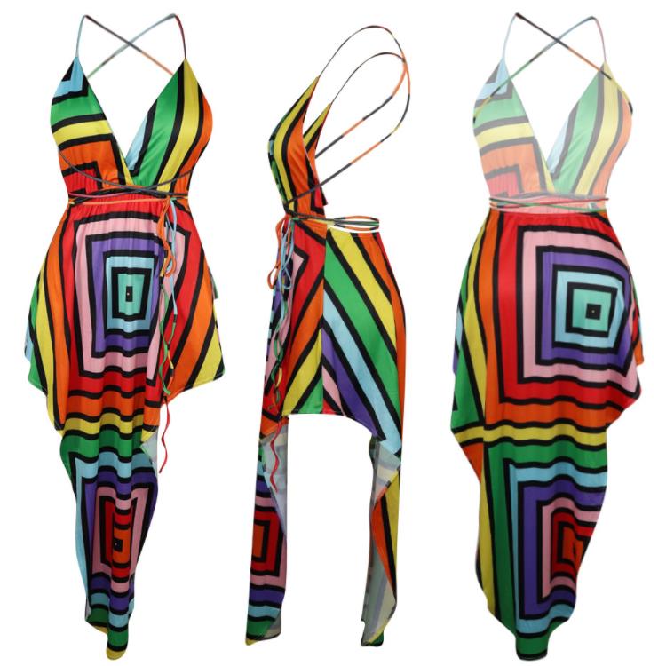 Good quality factory directly plus size dress summer long casual women ladies sexy with best