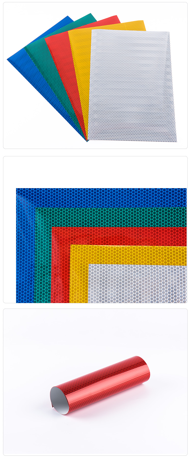 Safety Road Signs Emergency Tools Triangle Set Reflective Material Reflective Sheeting