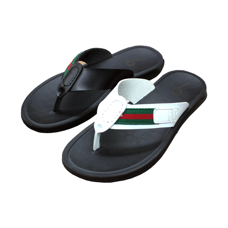 Дизайнерские повседневные кожаные шлепанцы, сандалии для мужчин, оптовая продажа