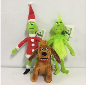 large plush grinch