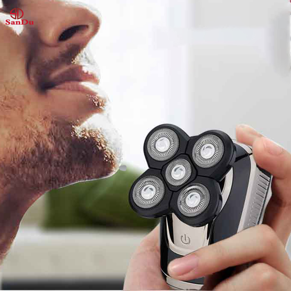 Самый продаваемый в мире удобный бритвенный станок, электробритва вращающаяся для мужского тела, многофункциональная USB-зарядка