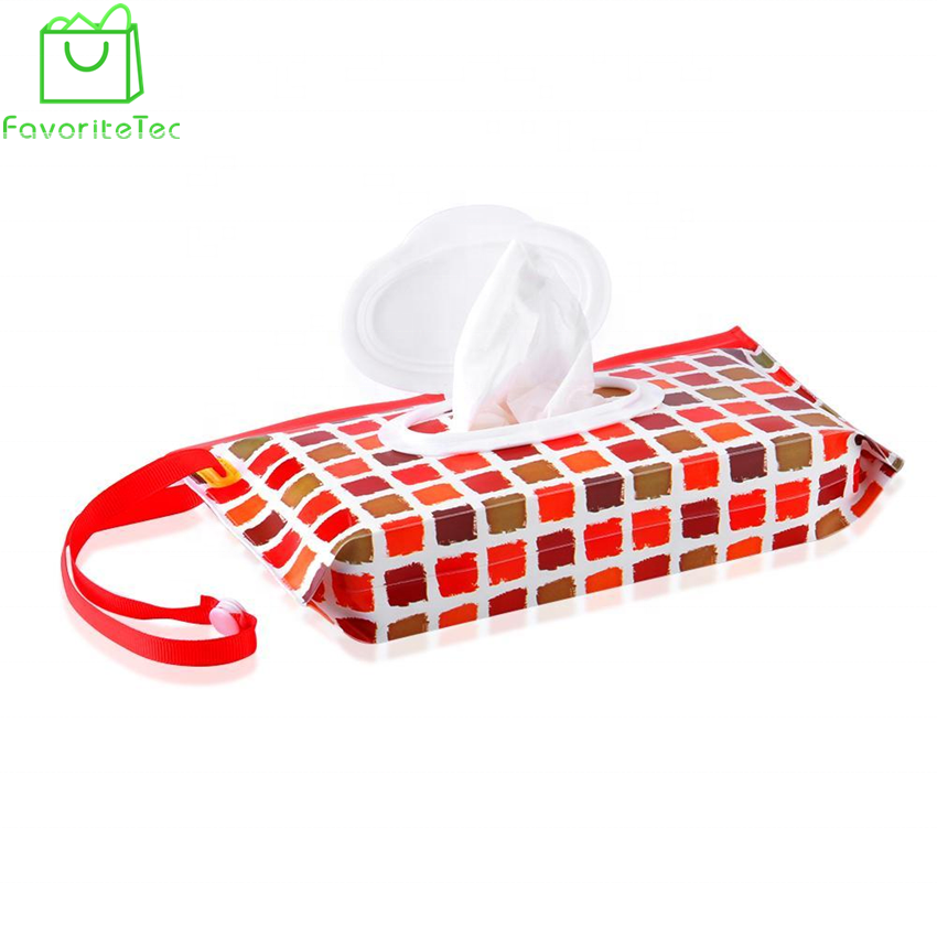 Clean Tücher mit Tasche Feuchttücher Beutel Kosmetikbeutel wischt Container YR