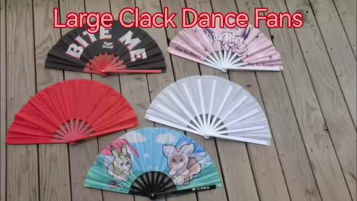 Durable Custom Logo Bamboo Folding 13inch Hand Fan Oem
