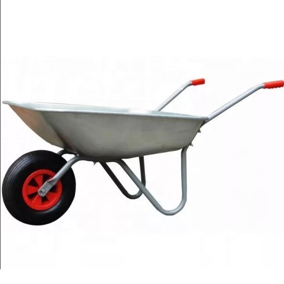 Материал металлического лотка и пневматическое одно колесо типа тачки