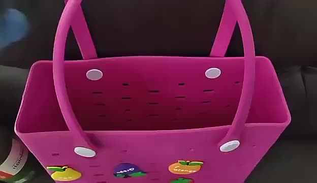 Wholesale Women's Large Waterproof Tote Handbag EVA Plastic