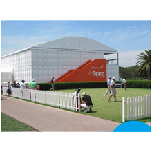Heavy duty material luxury white marquee roof top tents for military sport exhibition