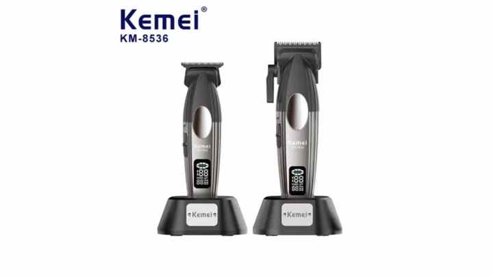 Kemei KM-8536 Professional Hair Clippers Set - Cordless Hair