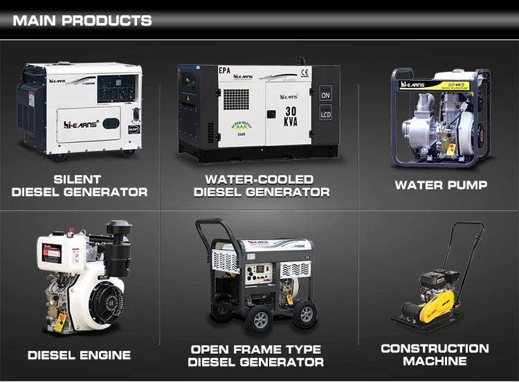 DG11000SE3 8KW 10KVA Soundproof 198FA diesel generator price