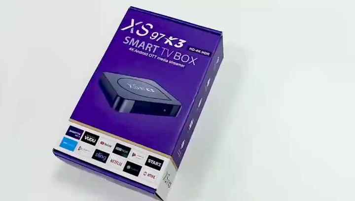 XS97 K3 Android TV Box - Bestseller H.265 HEVC Media Player XS97 K3 Android TV Box - Bestseller H.265 HEVC Media Player