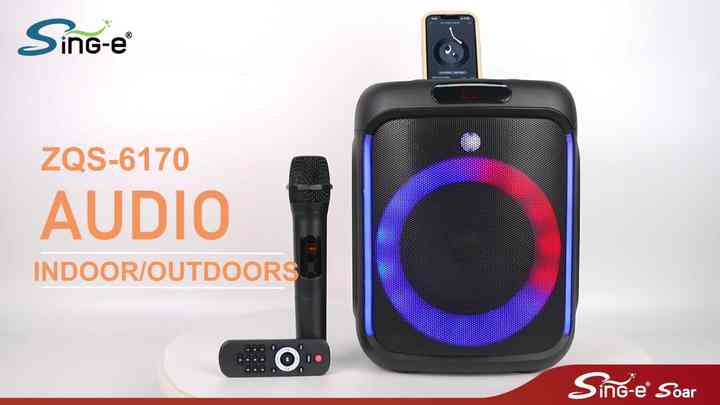Sing-e ZQS0716X Taşınabilir Yüksek Güçlü Şarj Edilebilir BT