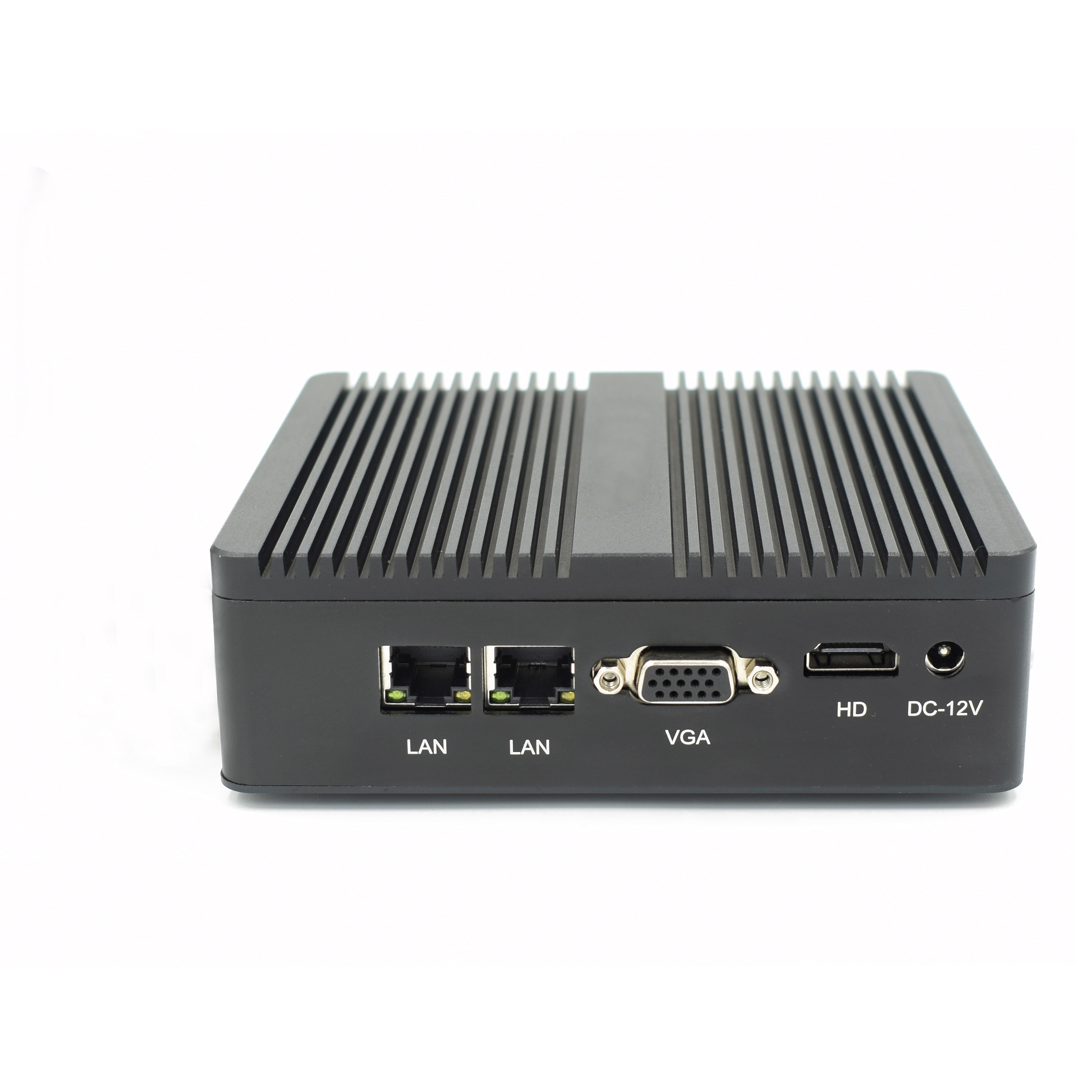 12v безвентиляторный мини настольный компьютер pc j1900 с двойной lan HD VGA