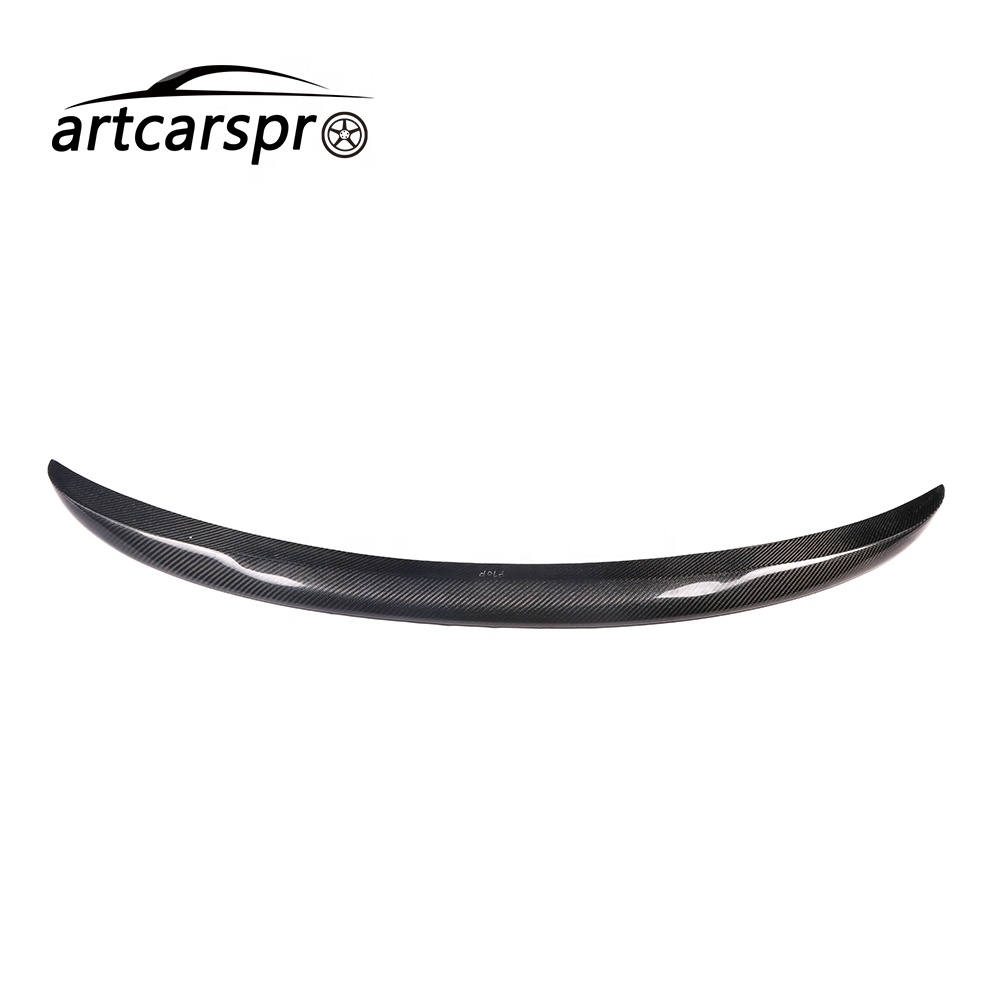 FRP Rear Trunk Spoiler Deck Wing Black Factory Fit for BMW E90 05-08 CSL Style