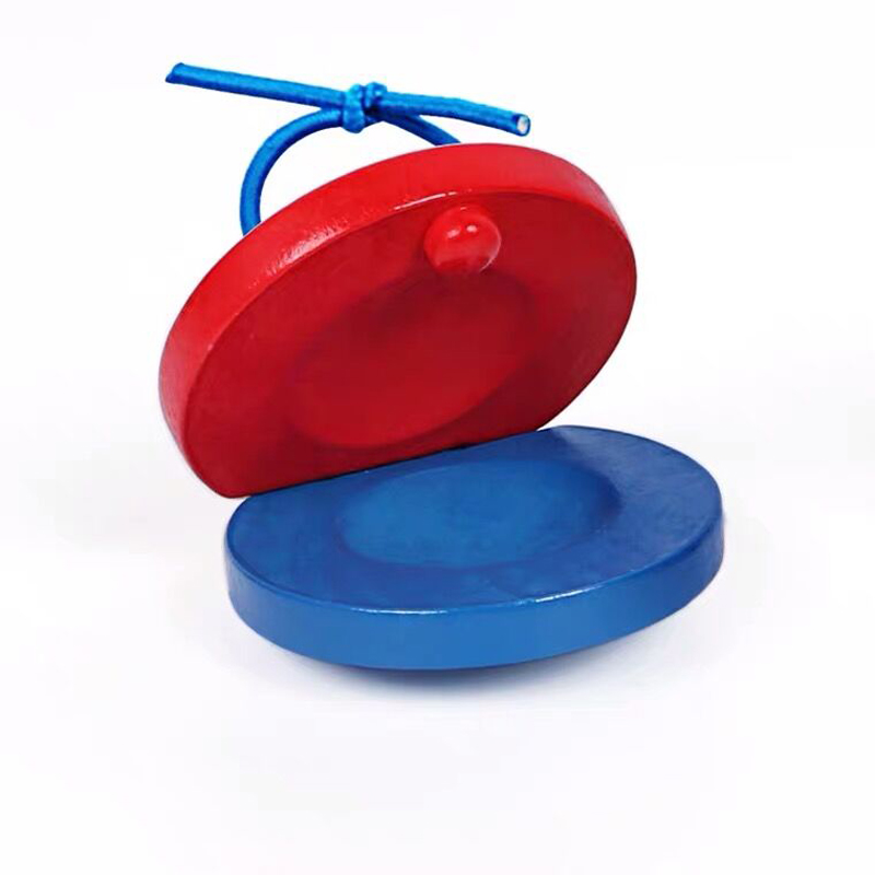 Деревянные пальчиковые кастанеты, развивающие Музыкальные инструменты, деревянные ручные хлопающие игрушки для детей, развивающие умственные способности детей