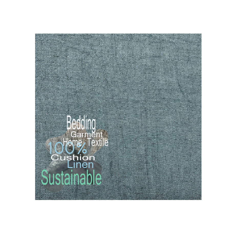 60/1 льняная ткань OJE252291-93 чистый лен textil fabric