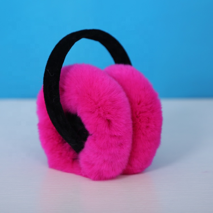 Flower Tree Bird Ukiyo-e Leaves Winter Earmuffs Ear Warmers Faux Fur Foldable Plush Outdoor Gift
