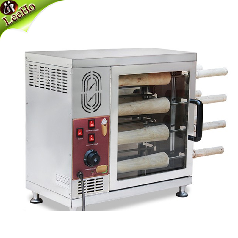 Широкое использование дымоход торт гриль. Пончик конус машина