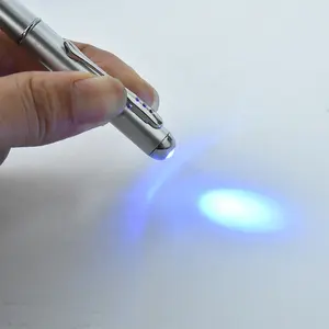 Tinta Invisible Spy Pen construido en luz UV mensaje secreto mágico Gadget caliente