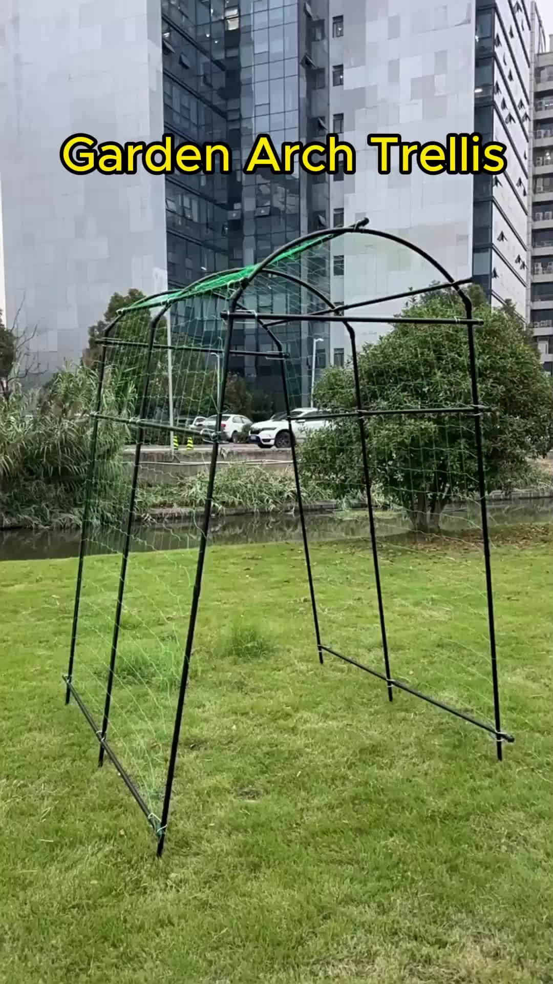 Metal Garden Trellis For Climbing Plants - Designer Review & Photo