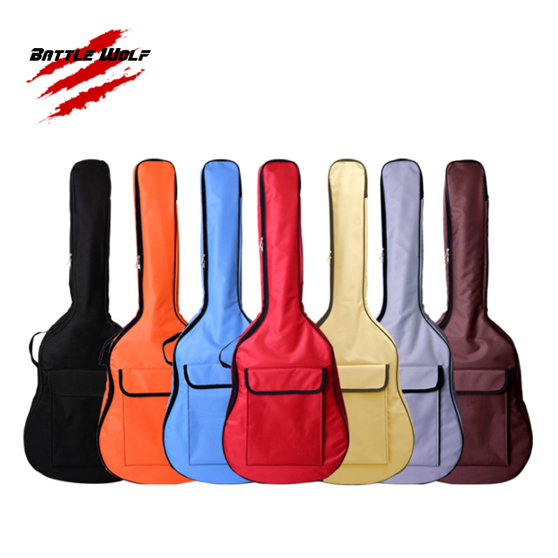 Высококачественная водонепроницаемая сумка из ткани Оксфорд для акустической гитары, 38, 39, 40/41, 5 мм