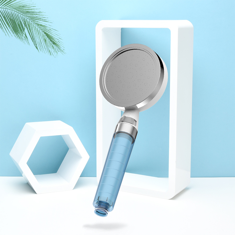 Hot sale ionic vitamin C filter chrome shower head ionic filter with filter element