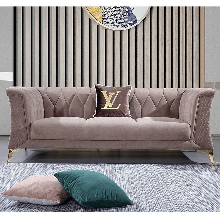 Новая модель новейшей ткани для гостиной, гостиничная мебель, тканевый диван