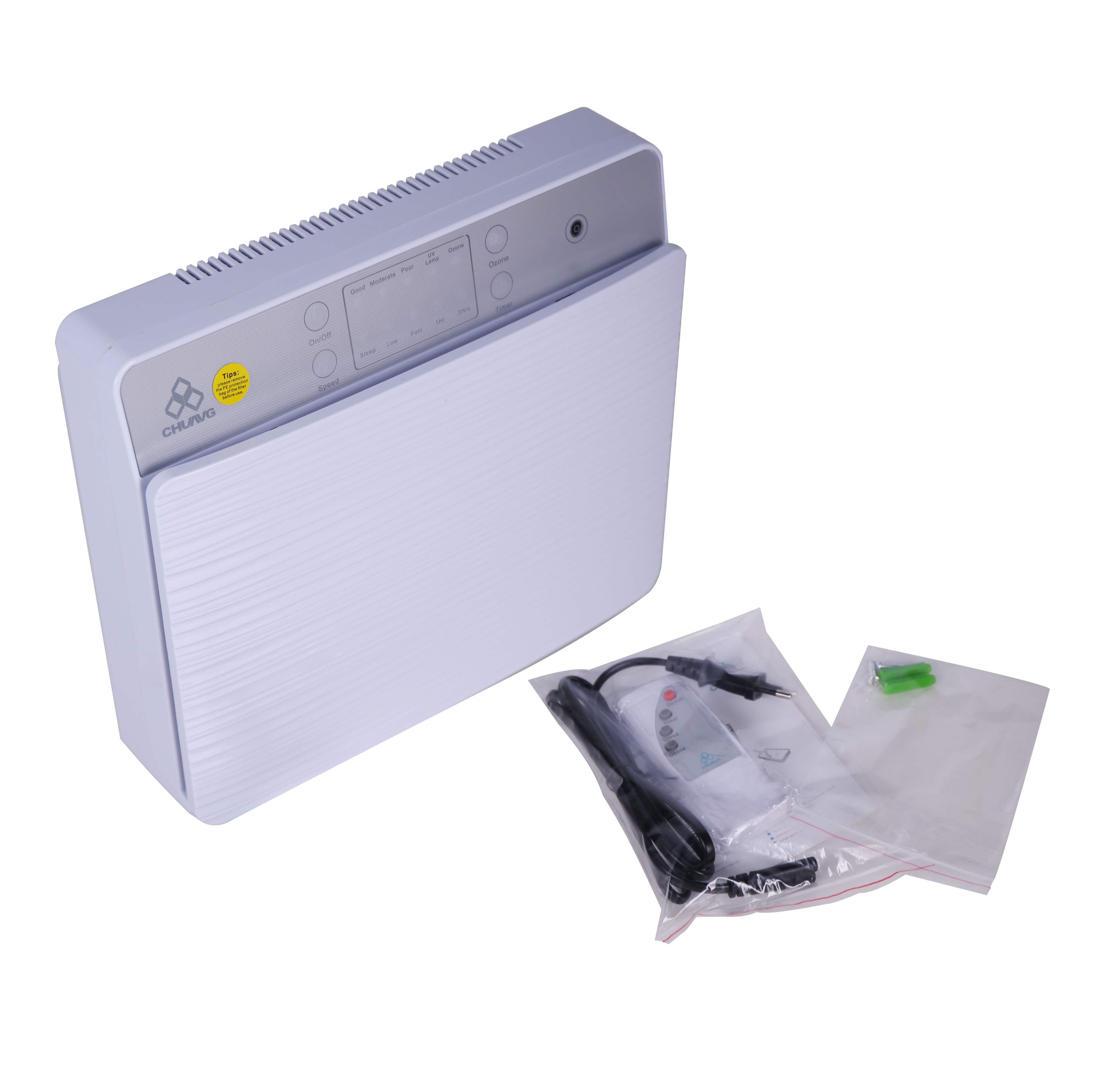 Настенная установка 100mg озон с УФ-фильтром HEPA озоновая машина дезодорант свежего воздуха озоновая машина