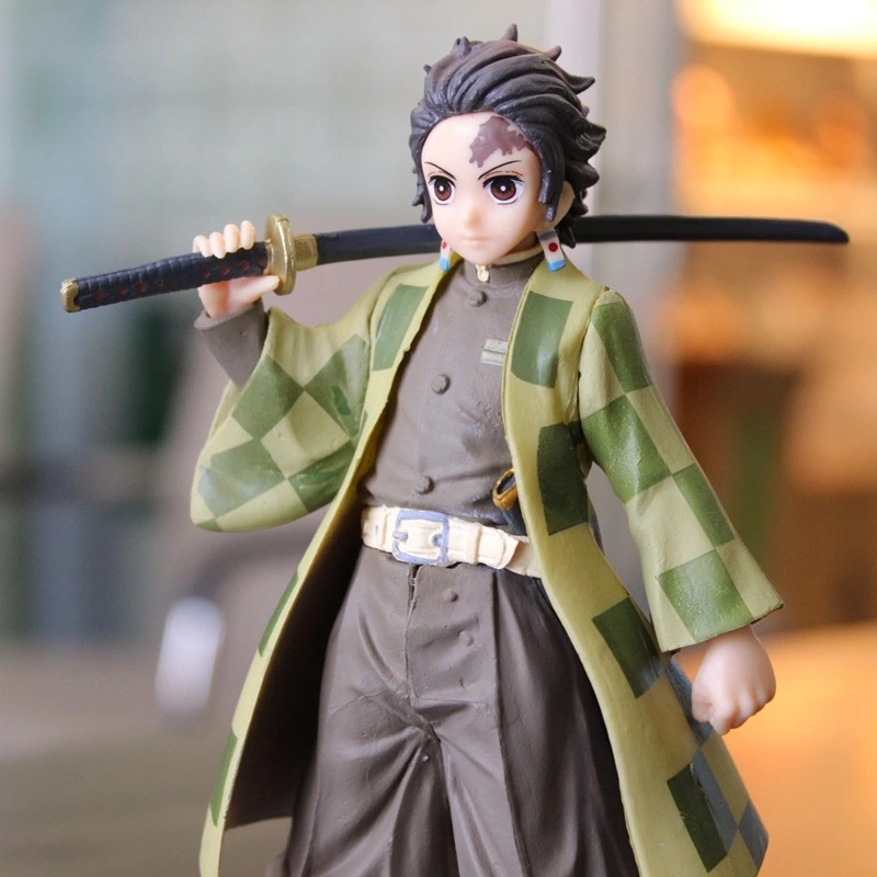 demon slayer 8 style kimetsu no yaiba anime pvc action model figure toys action figure