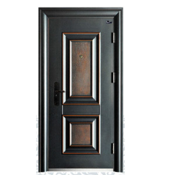 apartment finished swing front door exterior steel security door