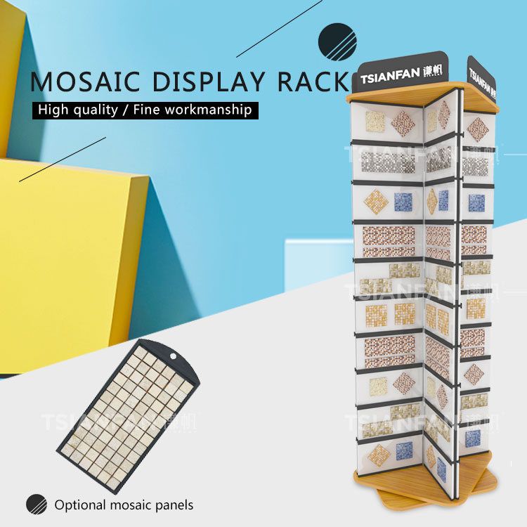 Metal Exhibition Catalog For Mdf Tilehowroom Tiletand Showroom Ceramic Wooden Stand Tile Display Board Mosaic