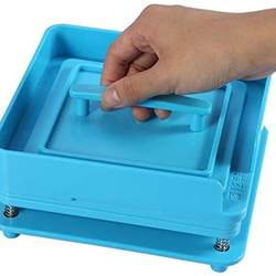 100 Holes Capsule Holder Plate,Manual Powder Filling Machine for Size 0-100 Holes,DIY Medicine Herbal pill powder