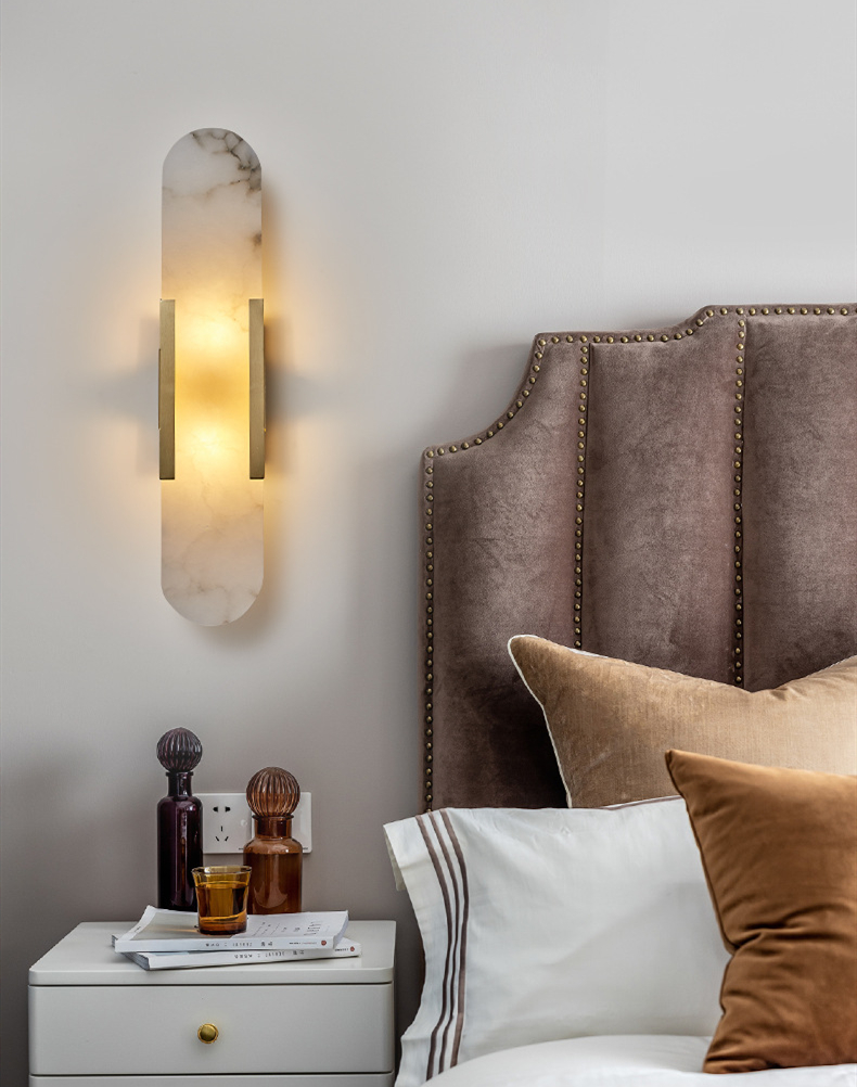 现代sconce室内花式灯光墙壁室内照明豪华壁灯家用卧室客厅酒店表面