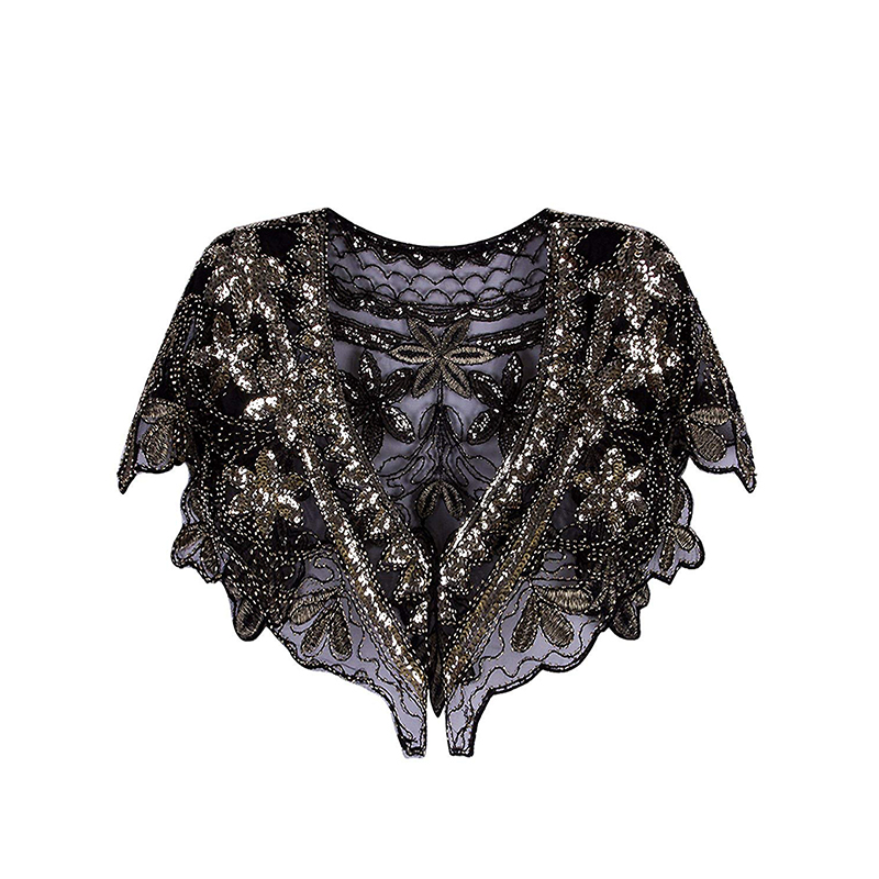 Лидер продаж, платье-шаль с блестками и бисером, разные цвета