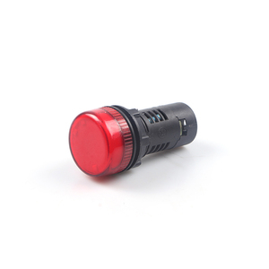 IP65 22 mm 230 Vac LED indicador de montaje del panel lámpara piloto ámbar