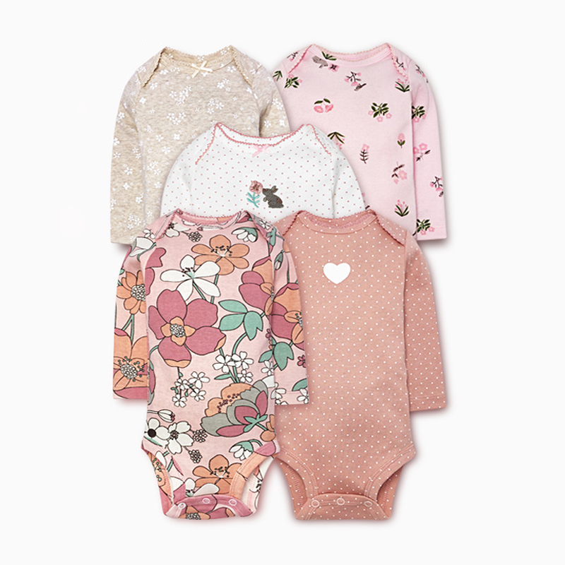 Детский комбинезон с цветочным принтом, на возраст 12 месяцев