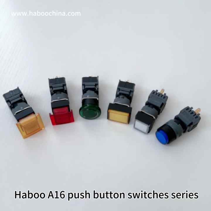 FUJI Similar 16mm Push Button Switch with Light Ah164-tl