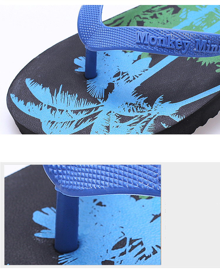 Summer Flat Flip-flop Beach Sandals Indoor Outdoor Slide Flip Flops Man Custom Logo