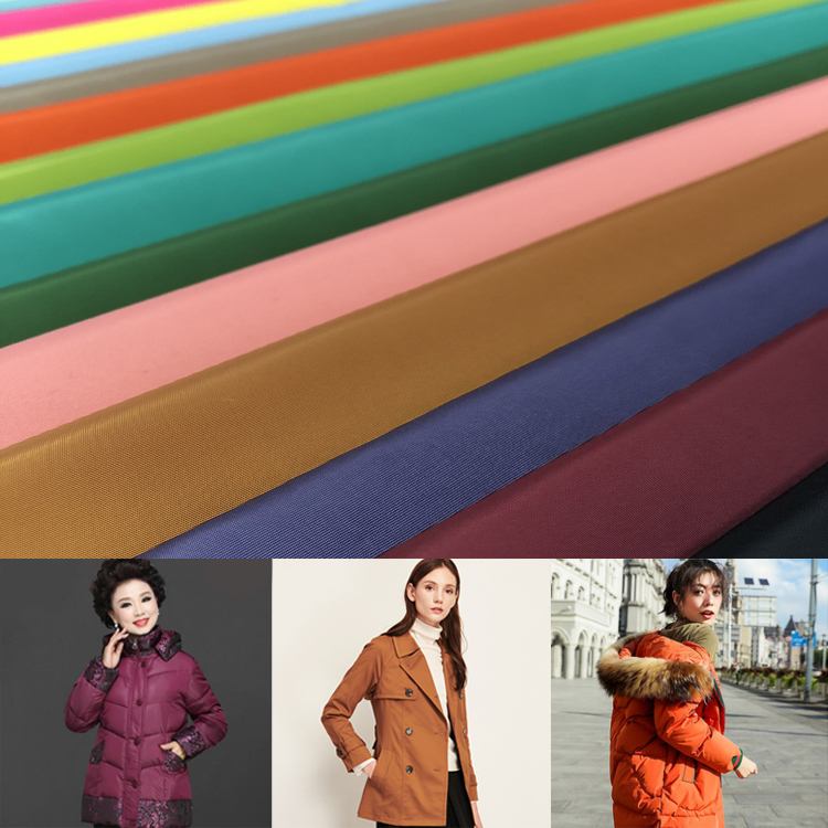 Высококачественная непродуваемая простая зимняя пуховая куртка 75D с эффектом памяти