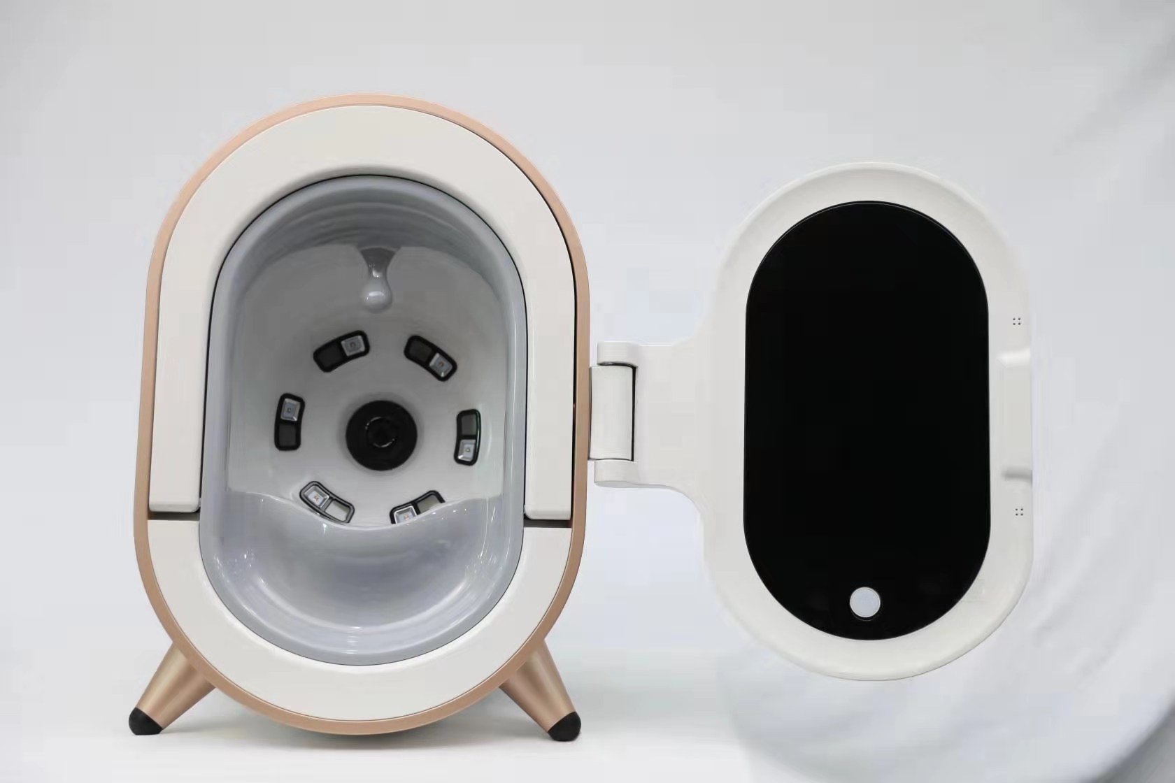 10.4 Inch 3D Skin Scanner UV PL 45W Magic Mirror For Auto Analysis
