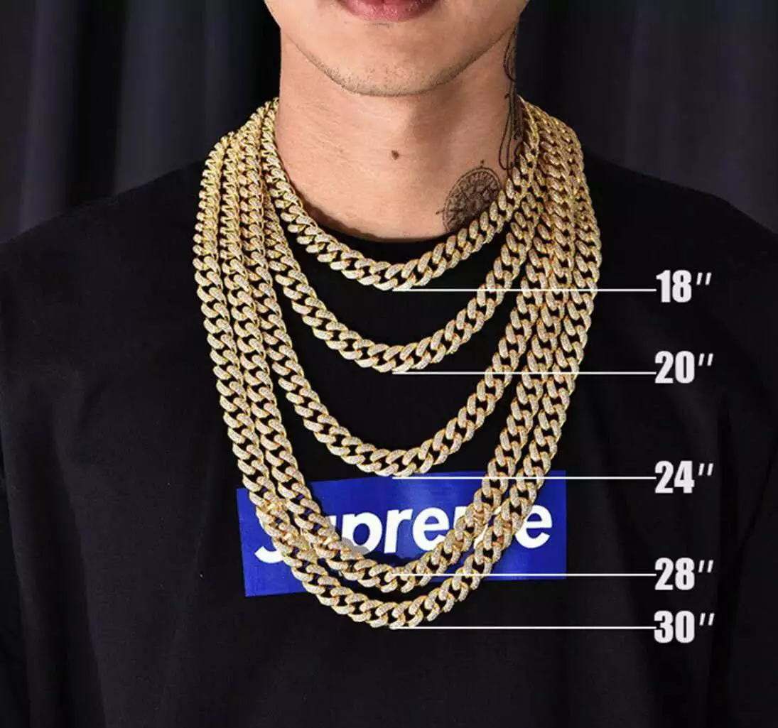 Shop High Quality Hip Hop Men's Jewelry Cuban Link Chain