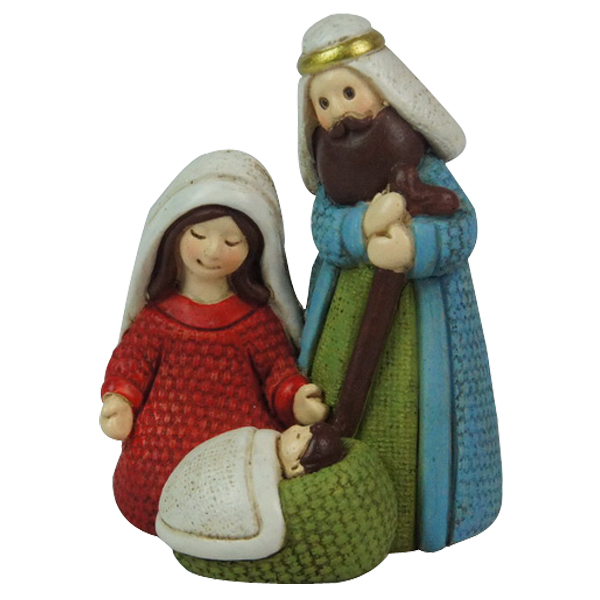 Фигурки святой семьи, декорации из смолы, Вдохновляющие религиозные рождественские фигурки, Мультяшные праздничные украшения и подарки с морскими животными