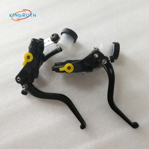 1 paire 7//8 Leviers dembrayage de freins de moto universels Leviers de r/éservoir de ma/ître-cylindre dembrayage 22mm