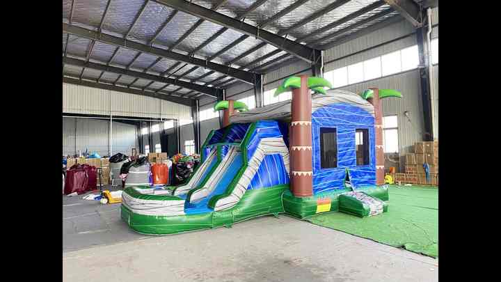 Commercial Bouncers Inflatable Bounce House Dinosaur Claws Jumping ...