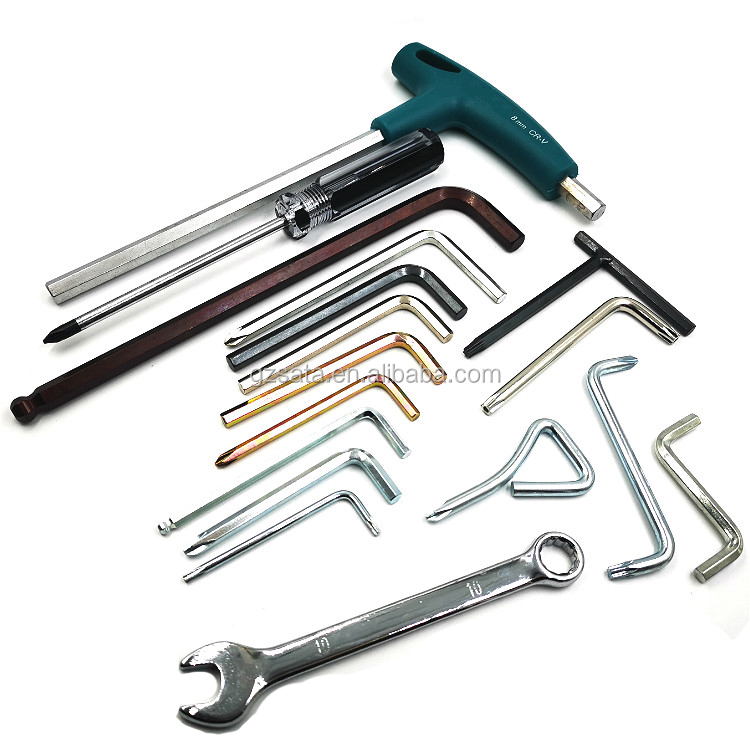 oem定制钢壳硬化超长臂l-键扳手六角内六角扳手螺丝刀