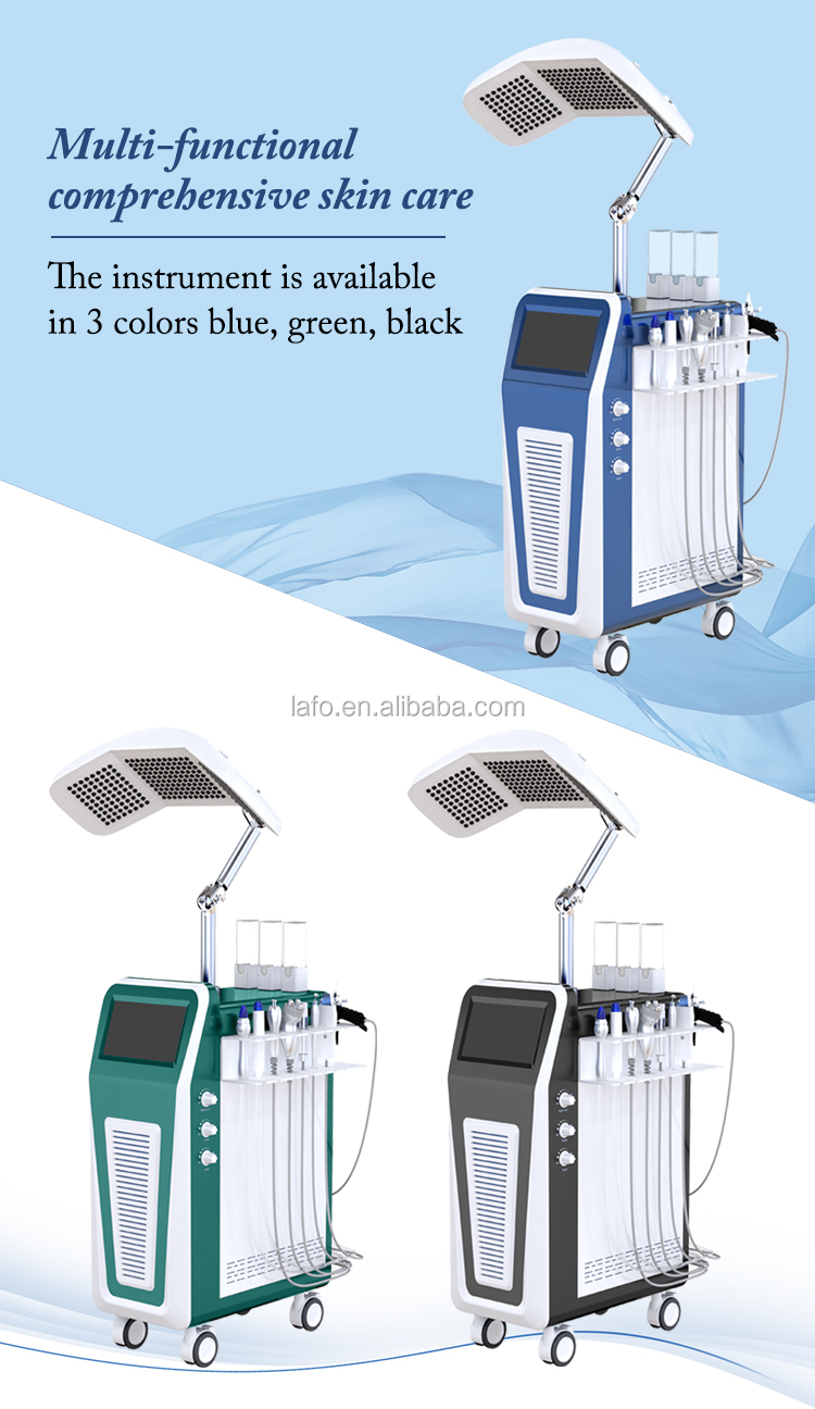 LF-825D 9 in 1 multifunction facial machine hydra clean facial oxygen jet facial machines
