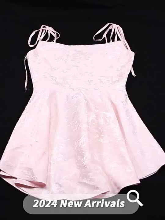 King Mcgreen Star Summer New Women Clothing INS High Waist Cinching Lace up  Backless Slim Fit Pile up Collar Dress