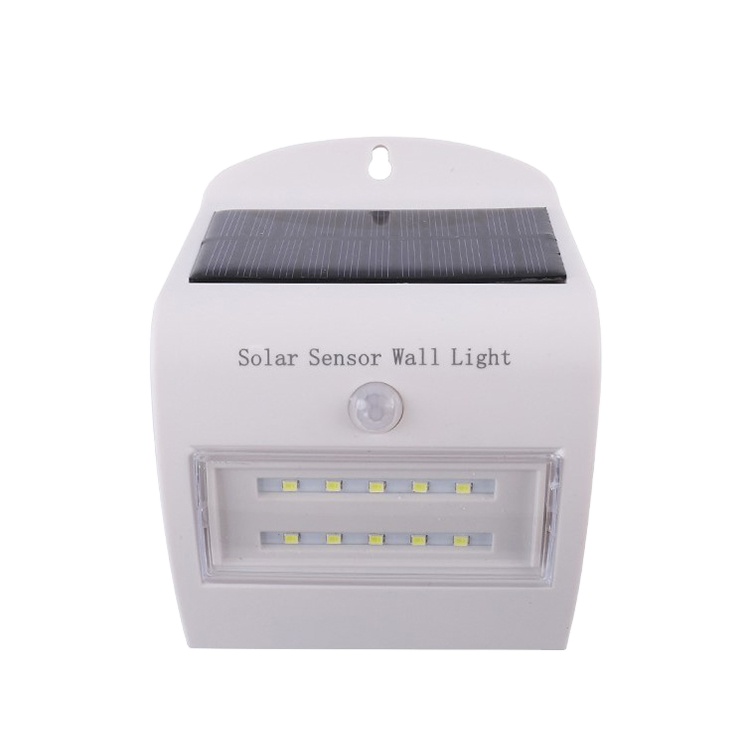 Беспроводной настенный светильник с солнечным датчиком безопасности