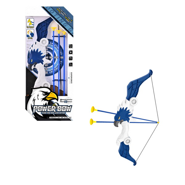 Новые детские игрушки для спорта на открытом воздухе, пластиковая игрушка, лук и стрела для мальчиков